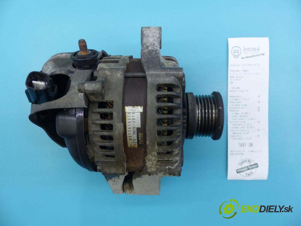 Renault Espace IV 2003-2014 3.0 dci 177 hp automatic 130 kW 2958 cm3 5- Alternator 104210-3870 (Alternátory)