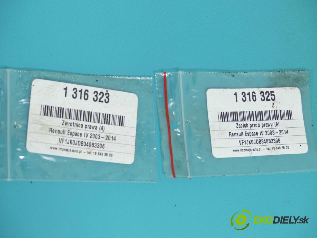 Renault Espace IV 2003-2014 3.0 dci 177 HP automatic 130 kW 2958 cm3 5- náboj pravé (Náboje)