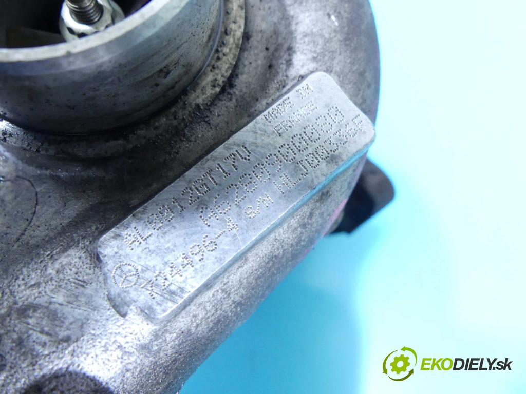 Mercedes ML W163 1997-2005 4.0 CDI 250 HP automatic 184 kW 3996 cm3 5- turbodúchadlo, turbo 724496-4 (Turbodúchadlá (kompletné))