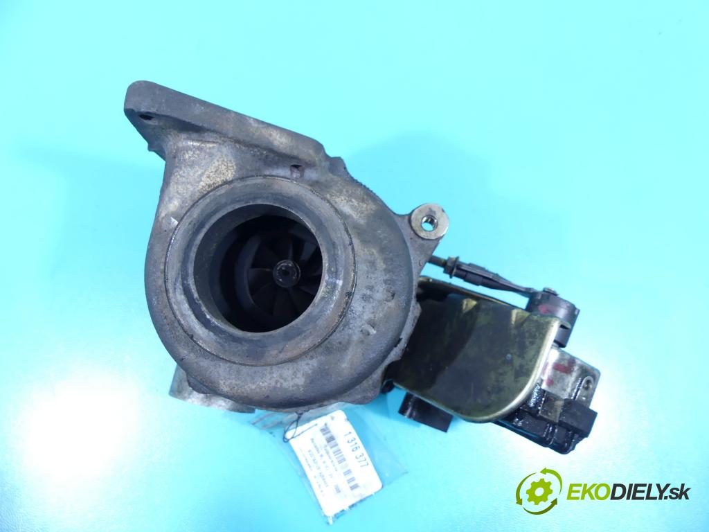 Mercedes ML W163 1997-2005 4.0 CDI 250 HP automatic 184 kW 3996 cm3 5- turbodúchadlo, turbo 724496-4 (Turbodúchadlá (kompletné))