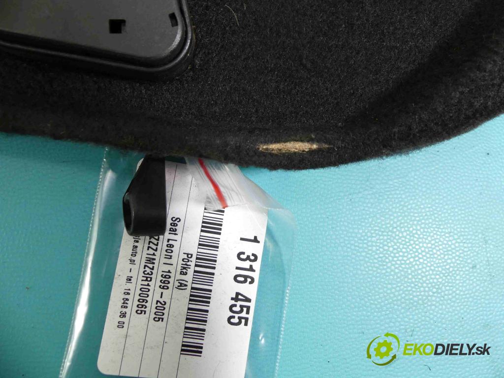 Seat Leon I 1999-2005 1.9 tdi 110 HP manual 81 kW 1896 cm3 5- zadná  (Pláta zadné)