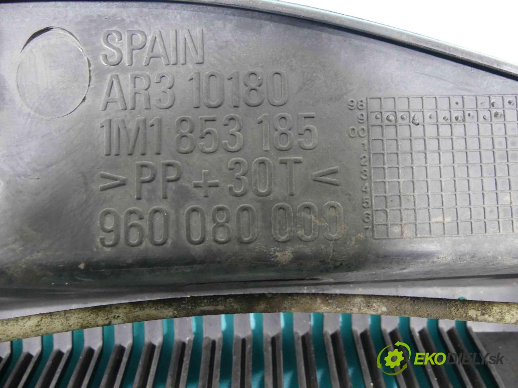 Seat Leon I 1999-2005 1.4 16v 75 HP manual 55 kW 1390 cm3 5- torpédo 1M1853185 (Torpéda)