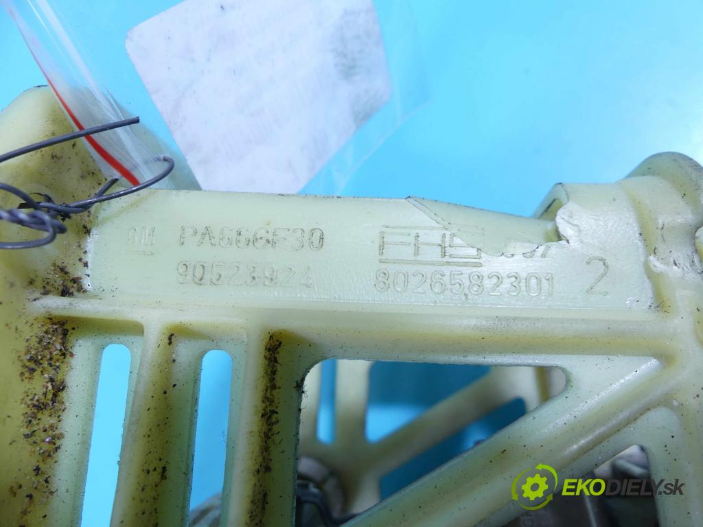 Opel Astra II 1998-2009 1.7 dtl 68 HP manual 50 kW 1700 cm3 5- Páka: Změny: stupeň,rýchlosť 90523924 (Rýchlostné páky / kulisy)