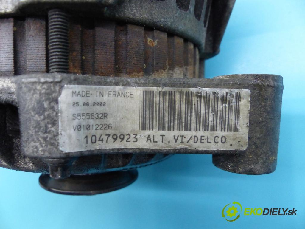 Opel Astra II 1998-2009 1.7 dtl 68 hp manual 50 kW 1700 cm3 5- Alternator S555632R (Alternátory)