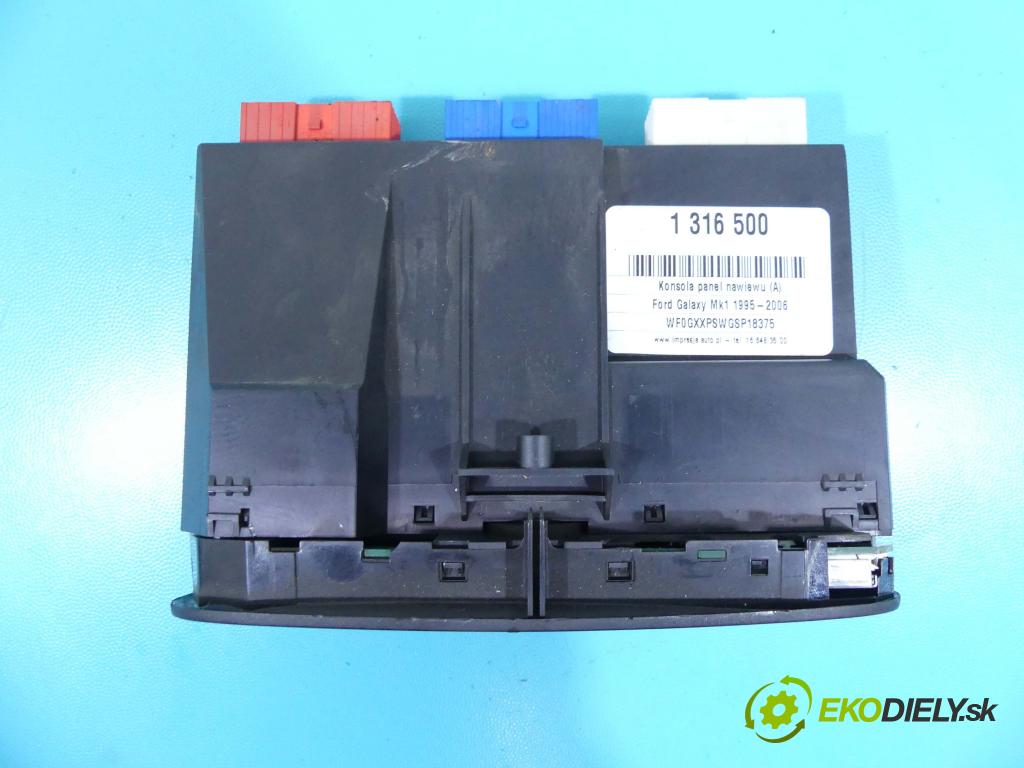 Ford Galaxy Mk1 1995-2006 2.0 116 HP manual 85 kW 1998 cm3 5- panel kúrenia 95VW19988