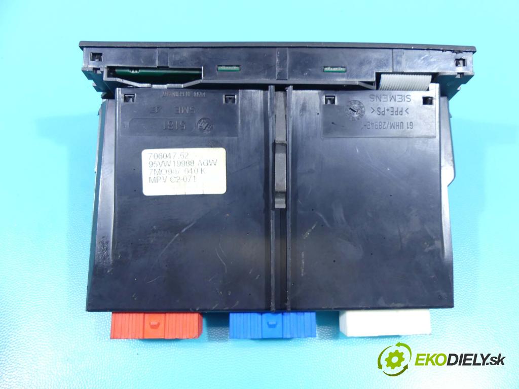 Ford Galaxy Mk1 1995-2006 2.0 116 HP manual 85 kW 1998 cm3 5- panel kúrenia 95VW19988