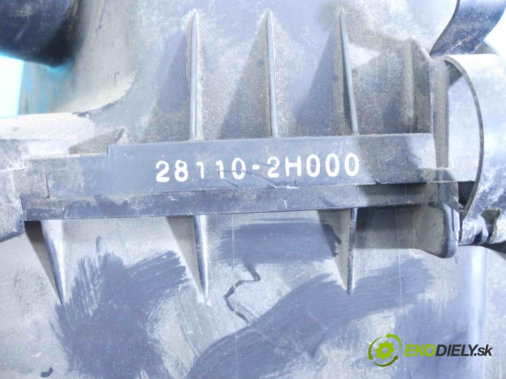 Hyundai I30 I 2007-2012 1.4 16v 109 HP manual 80,2 kW 1396 cm3 5- obal filtra vzduchu 28110-2H000 (Obaly filtrov vzduchu)