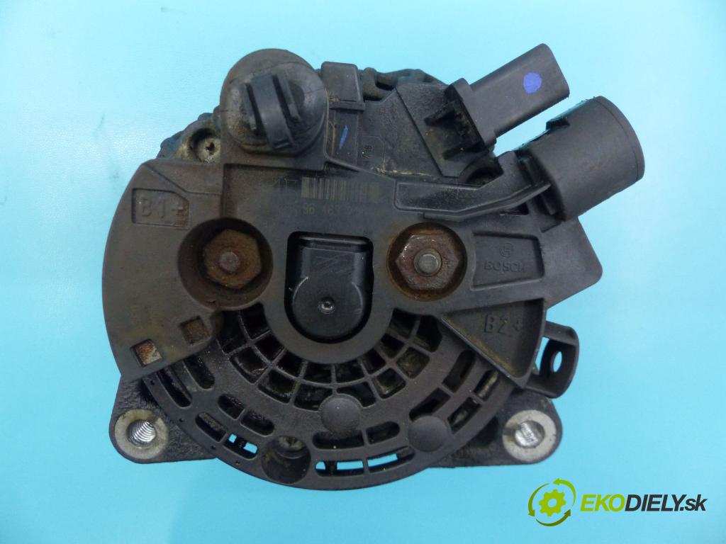 Citroen Berlingo I 1996-2008 1.6 hdi 90 hp manual 66,2 kW 1560 cm3 5- Alternator 96463219 (Alternátory)