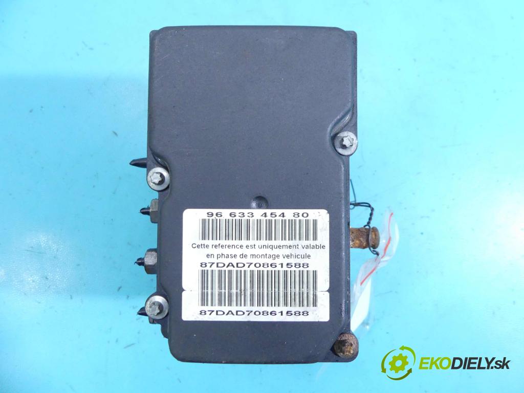 Peugeot 307 1.6 16V 109 HP manual 80 kW 1587 cm3 5- čerpadlo abs 0265800406 (Pumpy ABS)