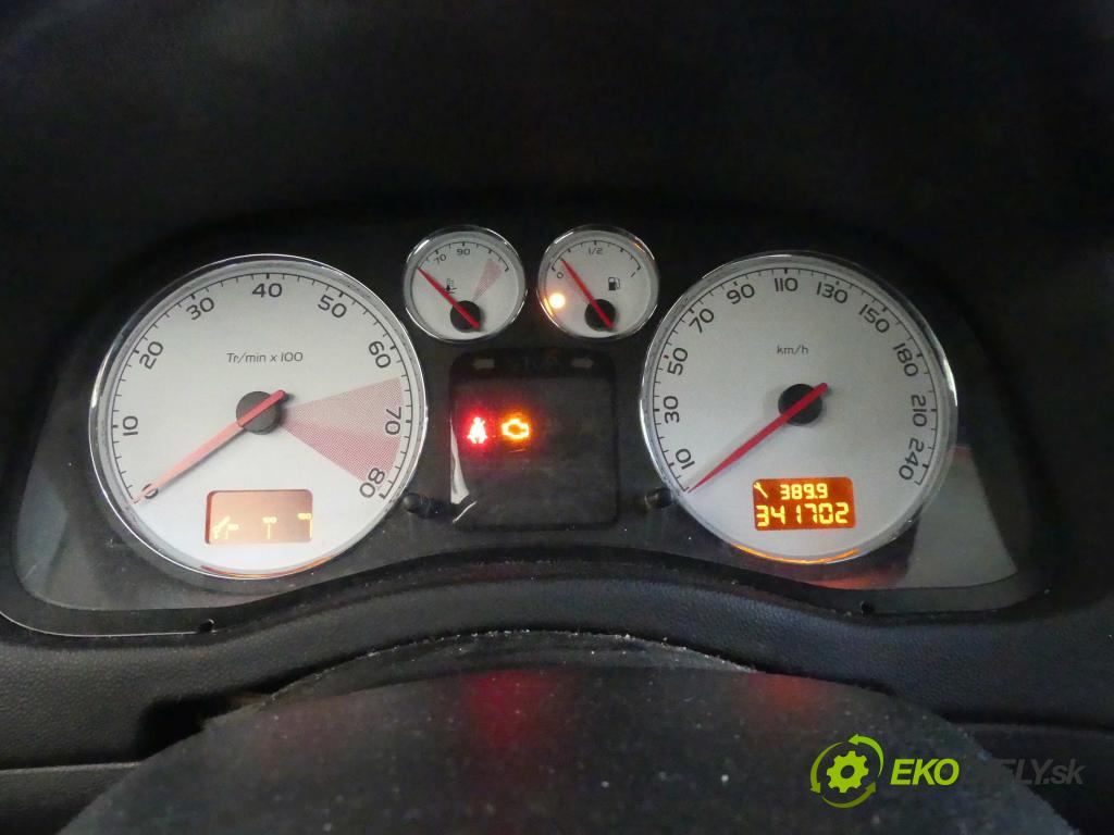 Peugeot 307 1.6 16V 109 HP manual 80 kW 1587 cm3 5- prístrojovka/ budíky 9661323080 (Prístrojové dosky, displeje)