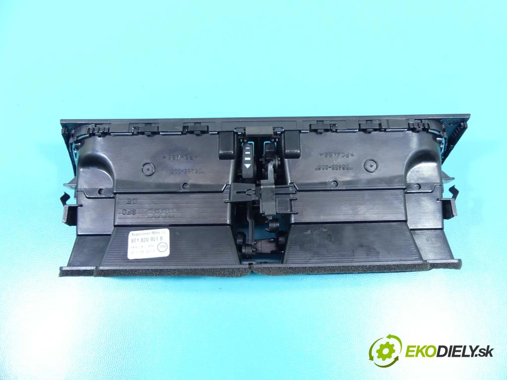 Audi A4 B8 2007-2015 2.0 TDI 143 HP automatic 105 kW 1968 cm3 4- Mřížka: kúrenia stredová 8T1820951B (Mriežky kúrenia (fukáre))