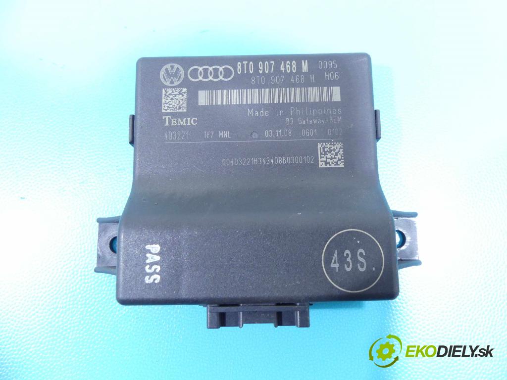 Audi A4 B8 2007-2015 2.0 TDI 143 HP automatic 105 kW 1968 cm3 4- modul riadiaca jednotka 8T0907468M (Ostatné)