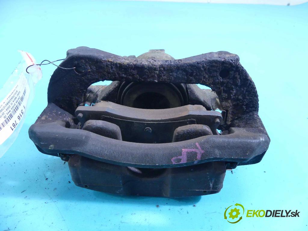 Opel Astra IV 2009-2015 1.6 16V 116 HP manual 85 kW 1598 cm3 5- brzdič predné ľavý (Ostatné)