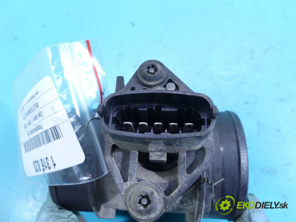 Opel Astra II 1998-2009 1.2 16V 65 HP manual 48 kW 1199 cm3 5- průtokoměr: 0280217123 (Váhy vzduchu)