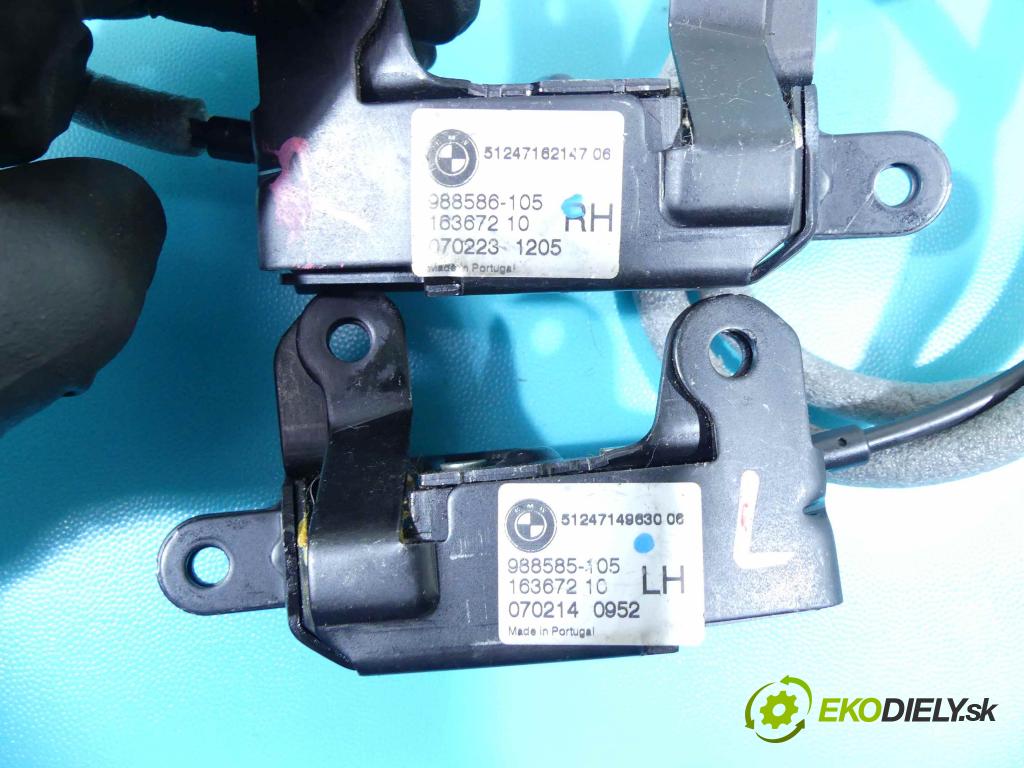 Bmw X5 E70 2006-2013 3.0d 235 hp automatic 173 kW 2993 cm3 5- zámek kufrových dveří zadní 988586-105