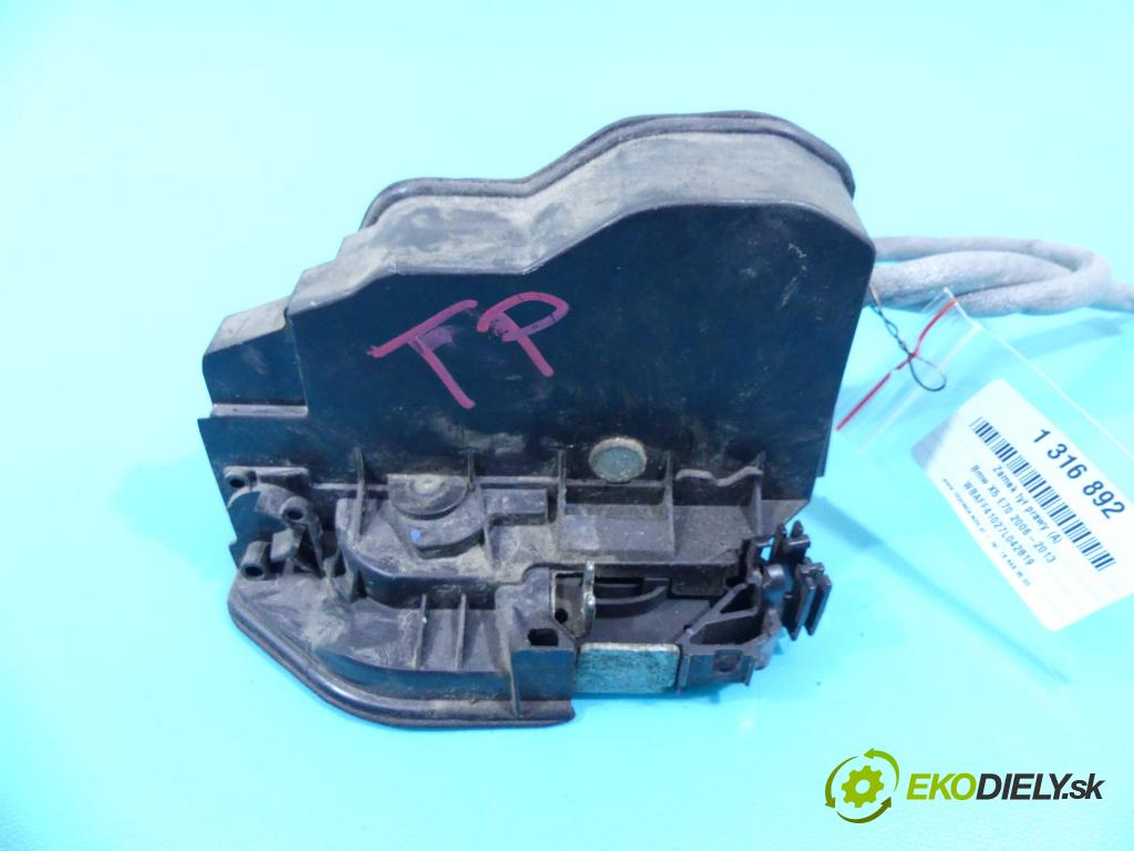 Bmw X5 E70 2006-2013 3.0d 235 hp automatic 173 kW 2993 cm3 5- zámek zadní pravý 7167076