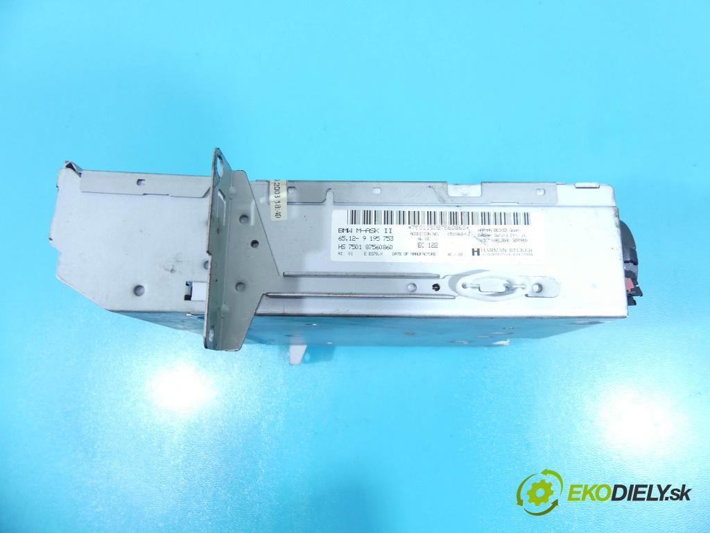 Bmw X5 E70 2006-2013 3.0d 235 HP automatic 173 kW 2993 cm3 5- Radio originál 9195753