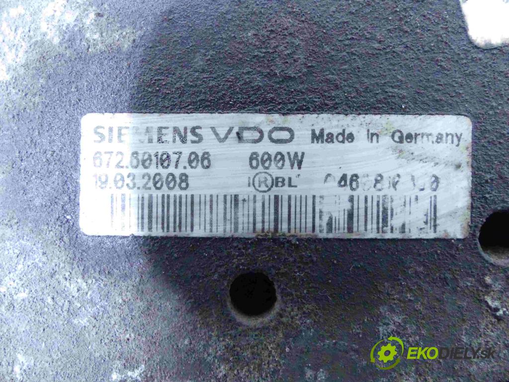 Bmw X5 E70 2006-2013 3.0d 235 HP automatic 173 kW 2993 cm3 5- Ventilátor chladiča 09342411