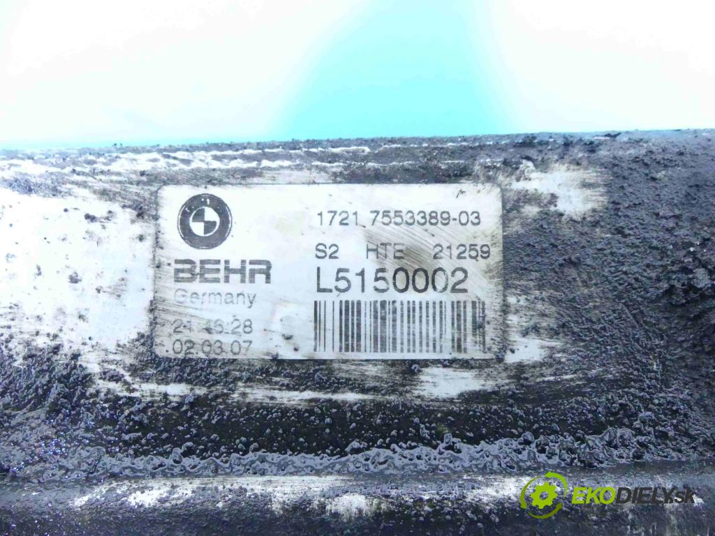 Bmw X5 E70 2006-2013 3.0d 235 HP automatic 173 kW 2993 cm3 5- chladič oleja: 7553389-03