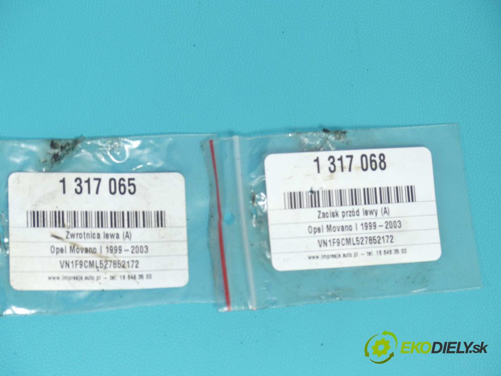 Opel Movano I 1999-2003 2.5 cdti 114 HP manual 84 kW 2463 cm3 5- náboj ľavé  (Náboje)