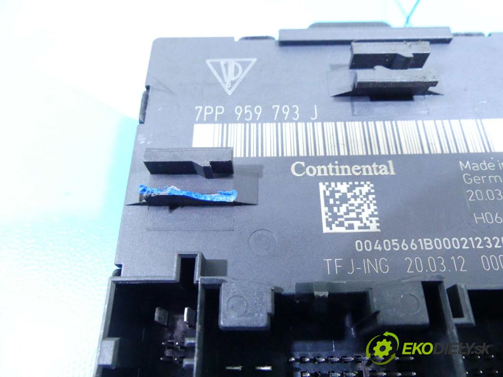 Porsche Panamera I 970 2009-2016 4.8 V8 400KM: automatic 294 kW 4806 cm3 5- modul riadiaca jednotka 7PP959793J (Ostatné)