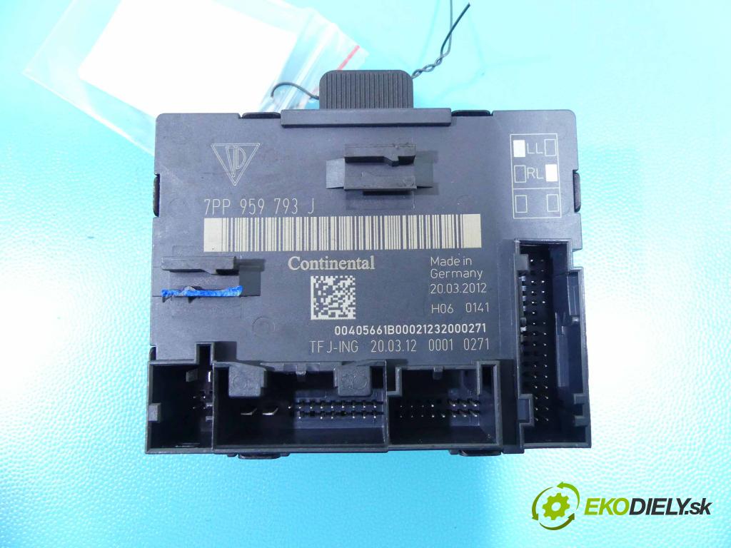 Porsche Panamera I 970 2009-2016 4.8 V8 400KM: automatic 294 kW 4806 cm3 5- modul riadiaca jednotka 7PP959793J (Ostatné)