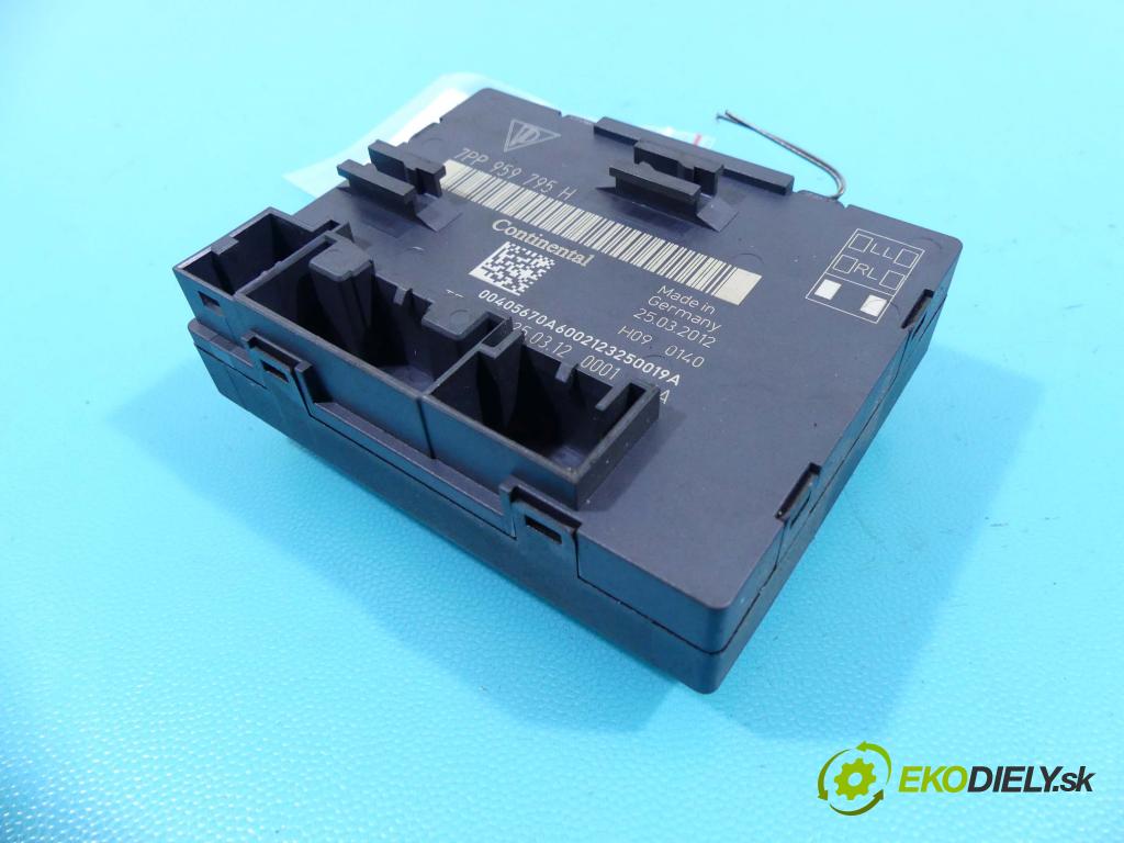 Porsche Panamera I 970 2009-2016 4.8 V8 400KM: automatic 294 kW 4806 cm3 5- modul riadiaca jednotka 7PP959795H (Ostatné)