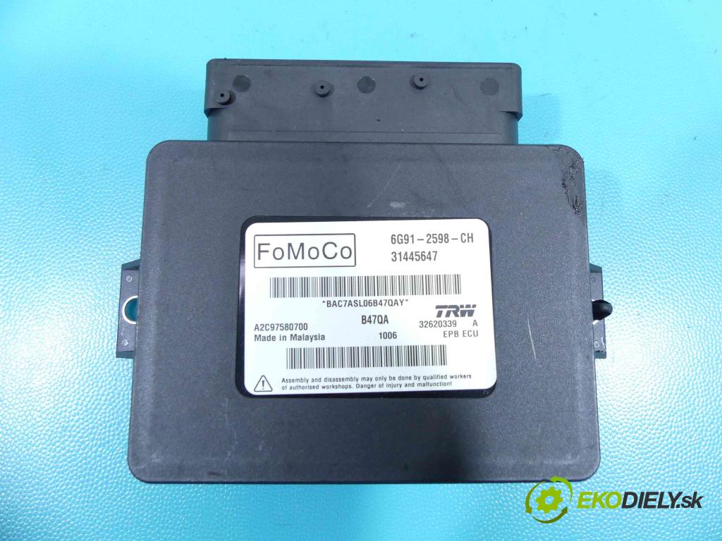 Volvo V60 I 2010-2018 2.0 D4 190 hp automatic 140 kW 1969 cm3 5- modul řídící jednotka 6G91-2598-CH (Ostatní)