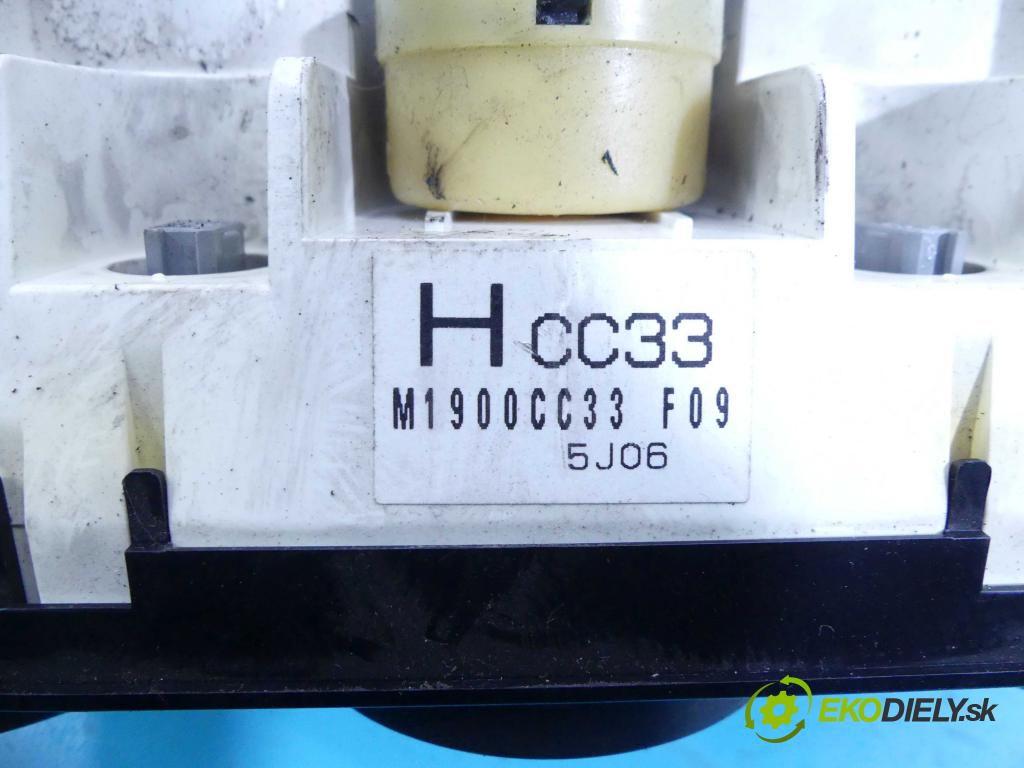 Mazda 5  2005-2010 2.0 citd 143 HP manual 105 kW 1998 cm3 5- panel kúrenia M1900CC33