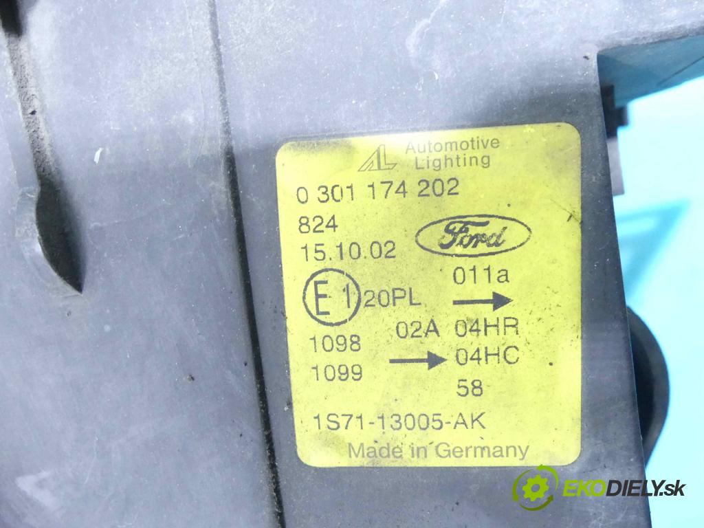 Ford Mondeo Mk3 2000-2007 2.0 tdci 129 HP manual 95 kW 1999 cm3 5- Reflektor: pravý 0301174202 (Pravé)