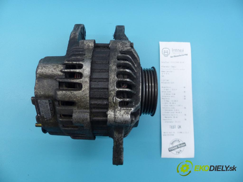 Mitsubishi Colt 1996-2004 1.3 75 hp manual 55 kW 1299 cm3 3- Alternator 46782213 (Alternátory)