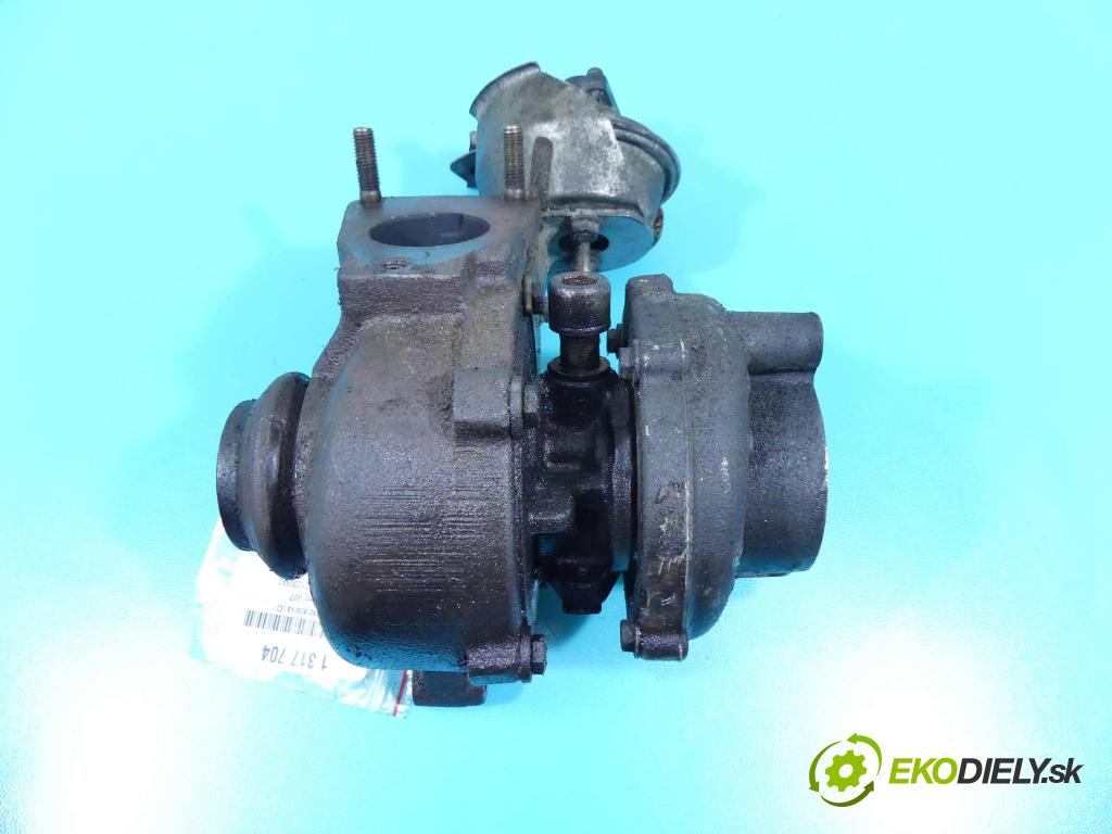 Peugeot 407 2.0 hdi 136 HP manual 100 kW 1997 cm3 5- turbodúchadlo, turbo 753556-2 (Turbodúchadlá (kompletné))