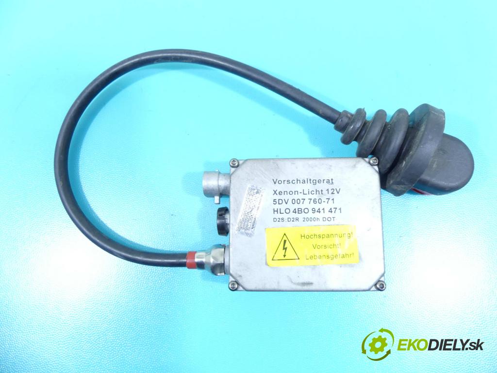 Bmw 5 E39 1996-2003 2.0 R6 150 HP manual 110 kW 1991 cm3 4- střídač: xenon 4B0941471 (Riadiace jednotky xenónu)