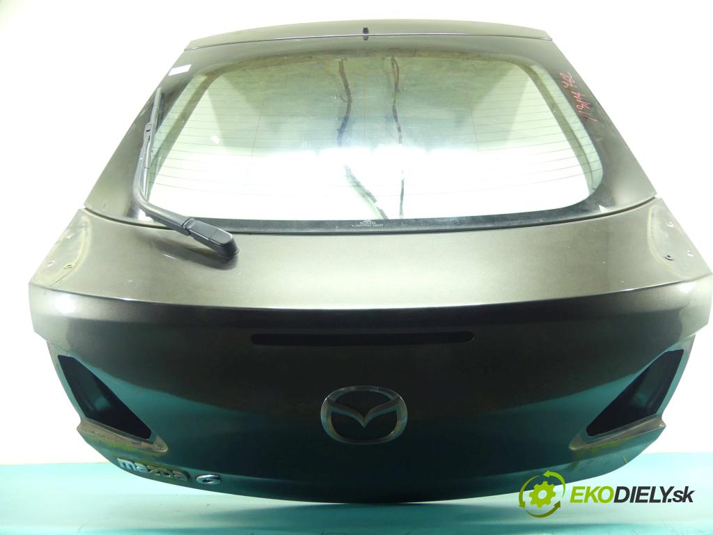 Mazda 6 II GH 2007-2012 2.0 16v DISI 155 hp manual 114 kW 1999 cm3 5- zadní kufrové dveře  (Zadní kapoty)