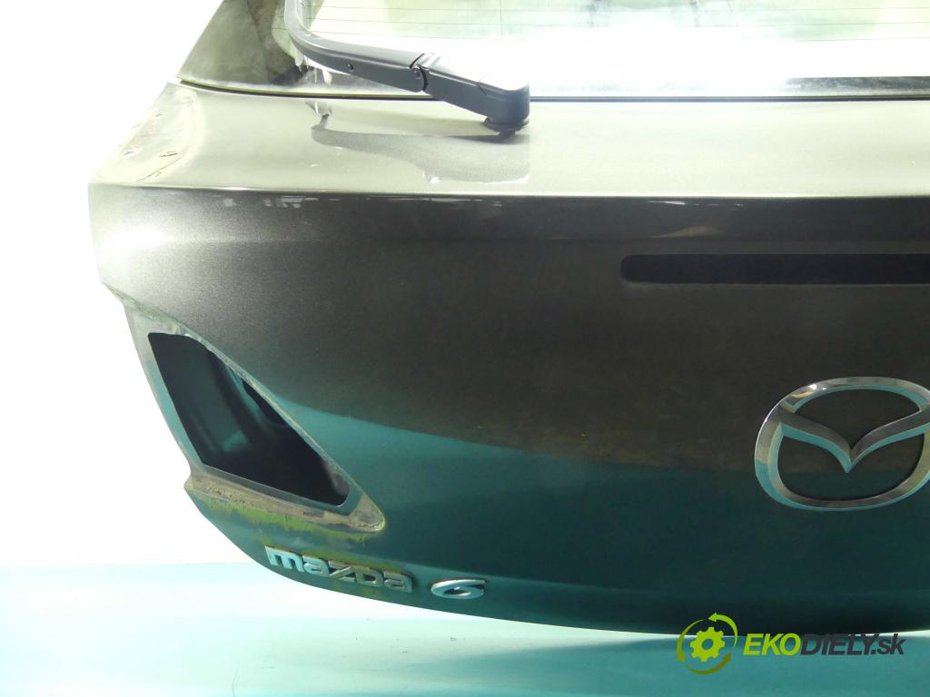 Mazda 6 II GH 2007-2012 2.0 16v DISI 155 hp manual 114 kW 1999 cm3 5- zadní kufrové dveře  (Zadní kapoty)