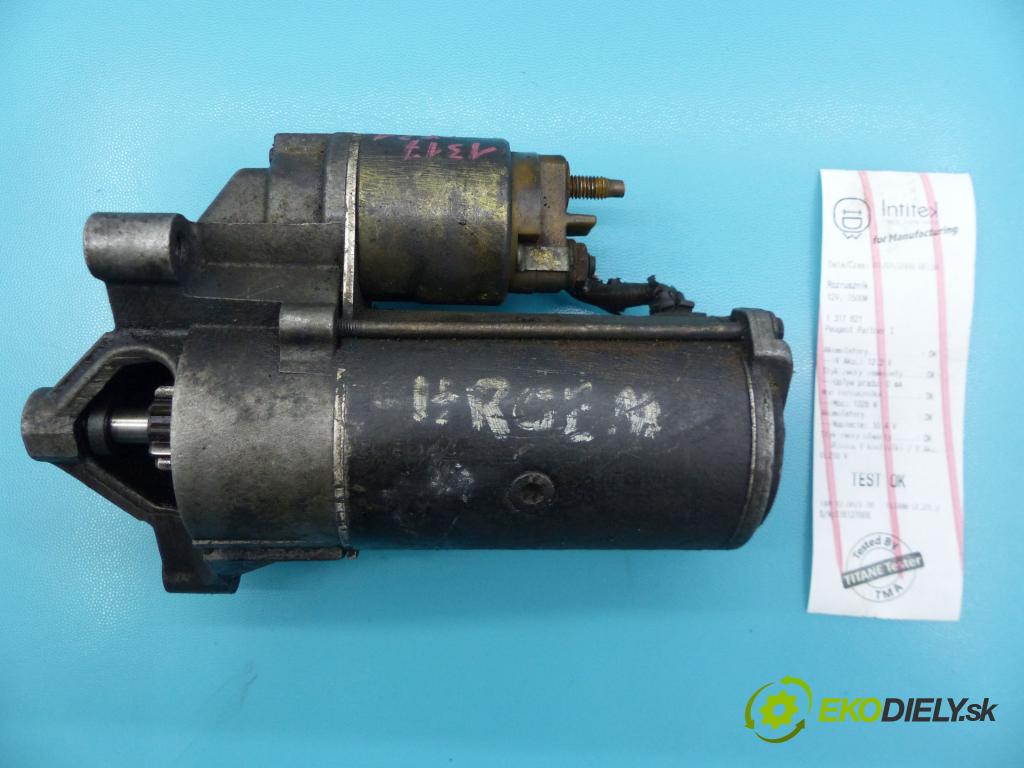 Peugeot Partner I 1996-2008 2.0 hdi 90 HP manual 66 kW 1997 cm3 5- štartér 0001108183 (Štartéry)