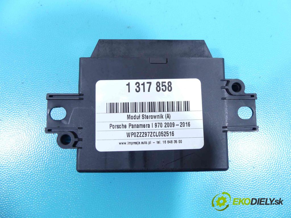 Porsche Panamera I 970 2009-2016 4.8 V8 400KM: automatic 294 kW 4806 cm3 5- modul riadiaca jednotka 97061818306 (Ostatné)