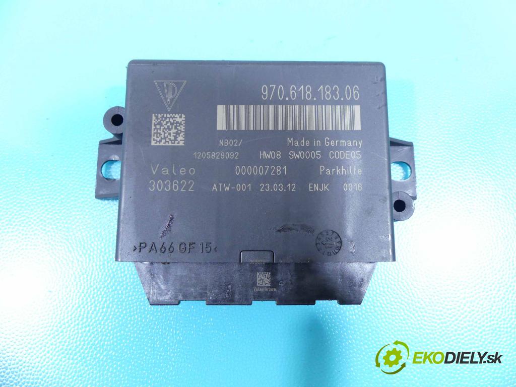 Porsche Panamera I 970 2009-2016 4.8 V8 400KM: automatic 294 kW 4806 cm3 5- modul riadiaca jednotka 97061818306 (Ostatné)