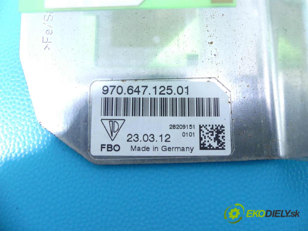 Porsche Panamera I 970 2009-2016 4.8 V8 400KM: automatic 294 kW 4806 cm3 5- modul riadiaca jednotka 97064712501 (Ostatné)