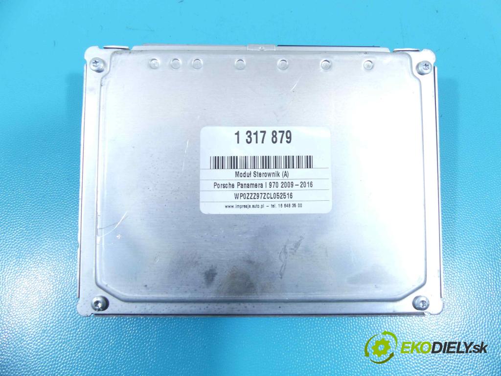 Porsche Panamera I 970 2009-2016 4.8 V8 400KM: automatic 294 kW 4806 cm3 5- modul riadiaca jednotka 97061827032 (Ostatné)