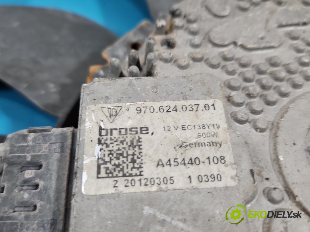 Porsche Panamera I 970 2009-2016 4.8 V8 400KM automatic 294 kW 4806 cm3 5- ventilátor chladič 97062403701