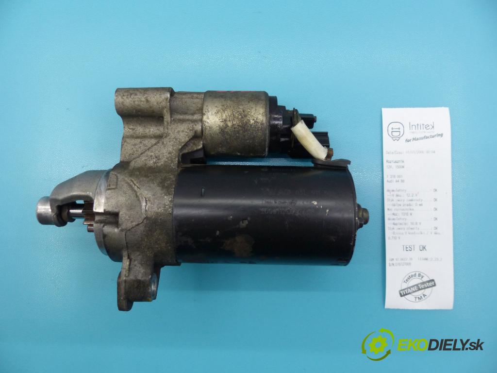 Audi A4 B8 2007-2015 2.0 TDI 143 HP automatic 105 kW 1968 cm3 4- štartér 0001115082 (Štartéry)