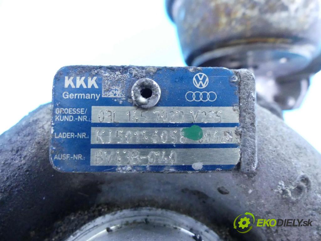 Audi A4 B8 2007-2015 2.0 TDI 143 HP automatic 105 kW 1968 cm3 4- turbodúchadlo, turbo BV43B-0140 (Turbodúchadlá (kompletné))