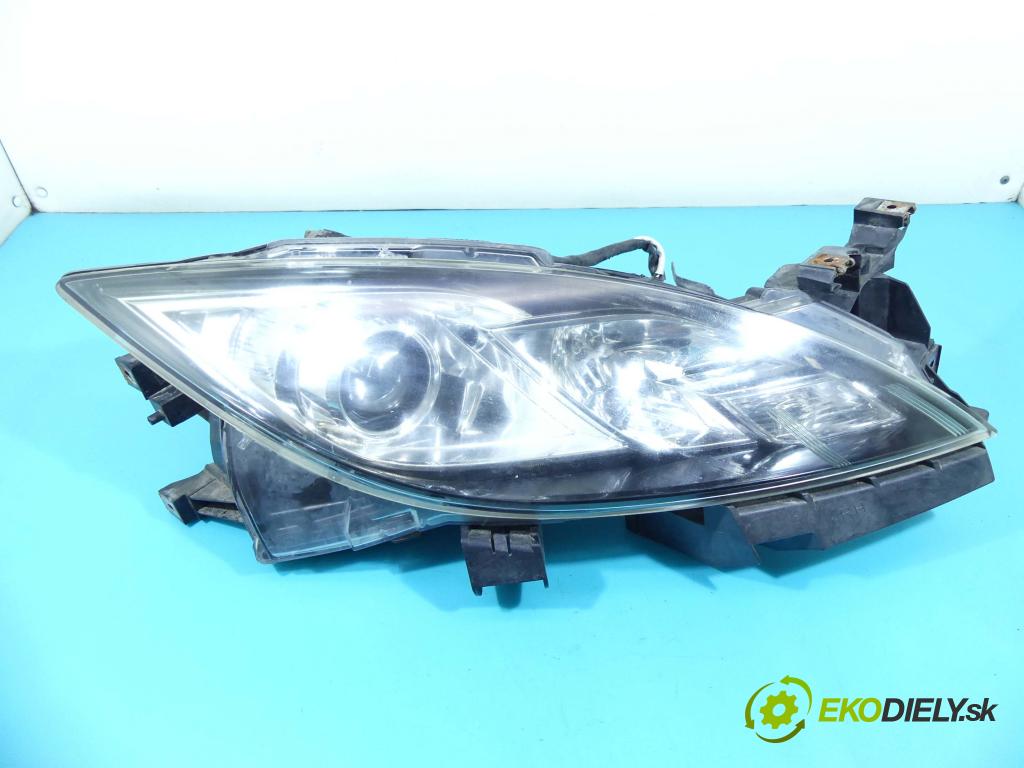 Mazda 6 II GH 2007-2012 2.0 16v 155 HP manual 114 kW 1999 cm3 5- Reflektor: pravý  (Pravé)