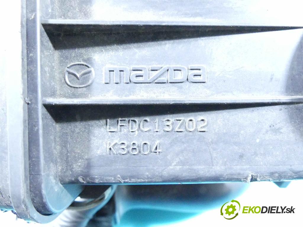 Mazda 6 II GH 2007-2012 2.0 16v 155 hp manual 114 kW 1999 cm3 5- obal filtra vzduchu K3804 (Kryty filtrů)