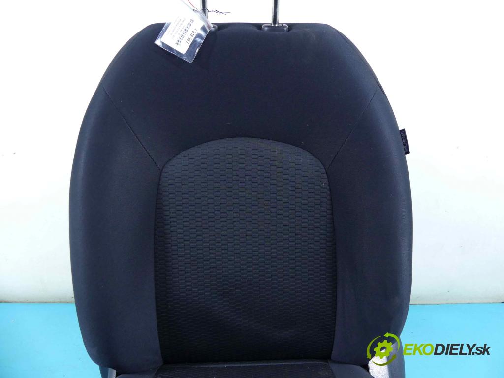 Nissan Micra K13 2010-2017 1.2 16V 80 HP manual 59 kW 1198 cm3 5- Sedačka ľavý  (Sedačky, sedadlá)