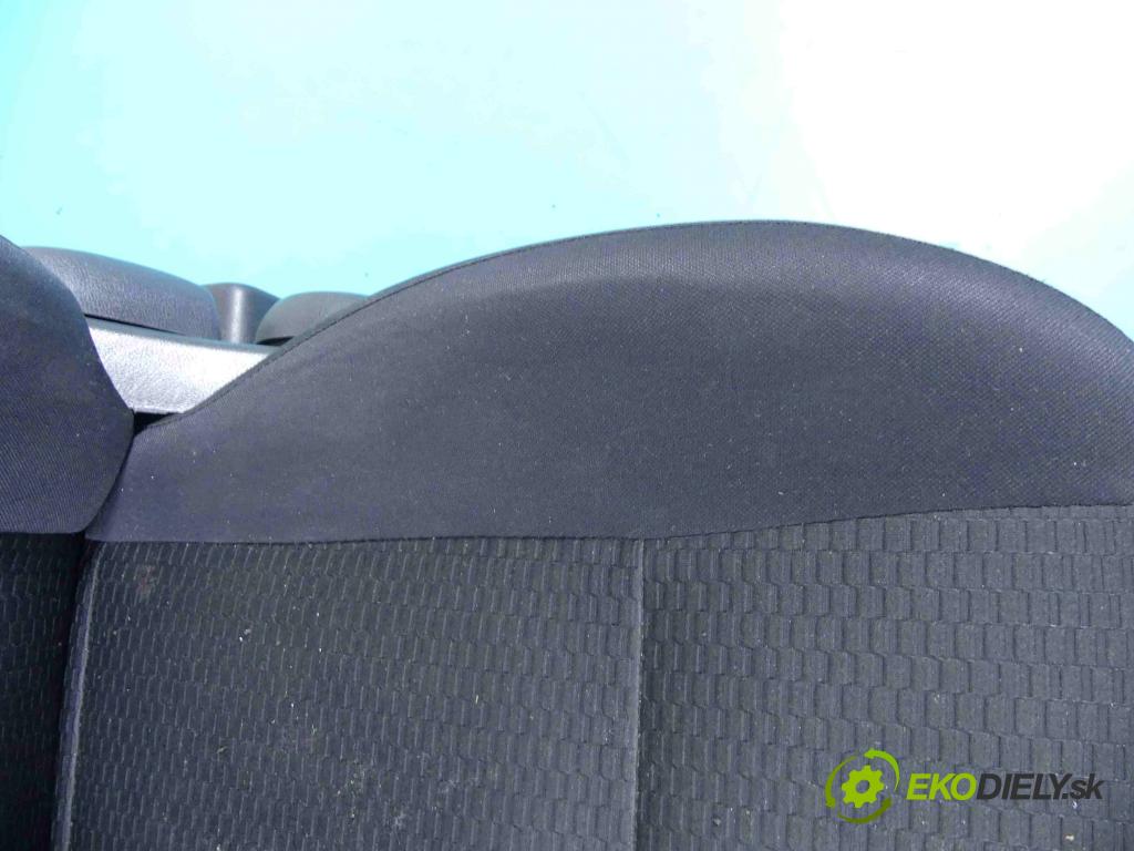 Nissan Micra K13 2010-2017 1.2 16V 80 HP manual 59 kW 1198 cm3 5- Sedačka ľavý  (Sedačky, sedadlá)