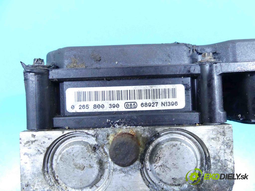 Peugeot 307 1.4 8v 75 HP manual 55 kW 1360 cm3 3- čerpadlo abs 0265800390 (Pumpy ABS)