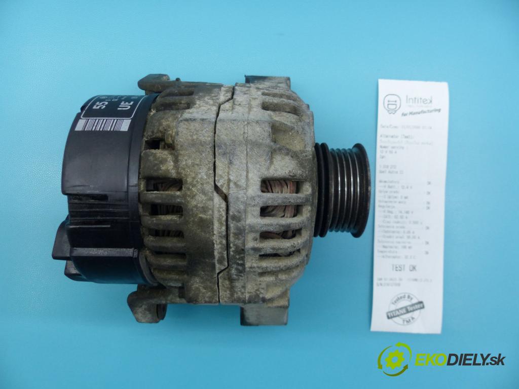Opel Astra II 1998-2009 1.2 16V 75 hp manual 55 kW 1199 cm3 5- Alternator 0123100003 (Alternátory)