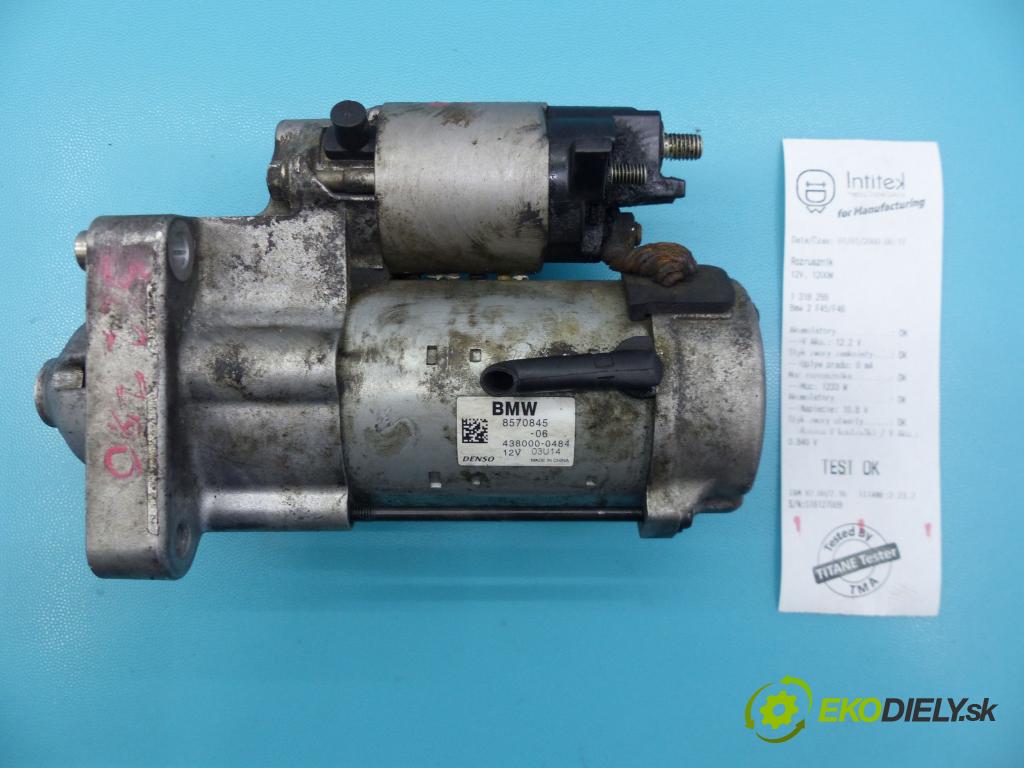 Bmw 2 F45/F46 2014-2022 2.0d 150 HP automatic 110 kW 1995 cm3 5- štartér 8570845-06 (Štartéry)